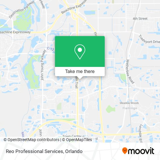 Mapa de Reo Professional Services