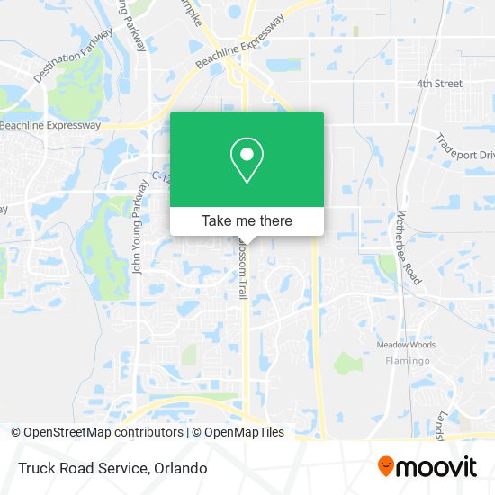 Mapa de Truck Road Service