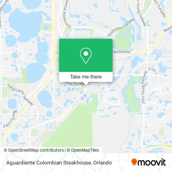 Aguardiente Colombian Steakhouse map