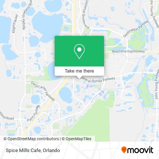 Mapa de Spice Mills Cafe