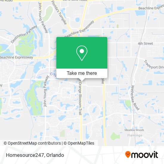 Mapa de Homesource247