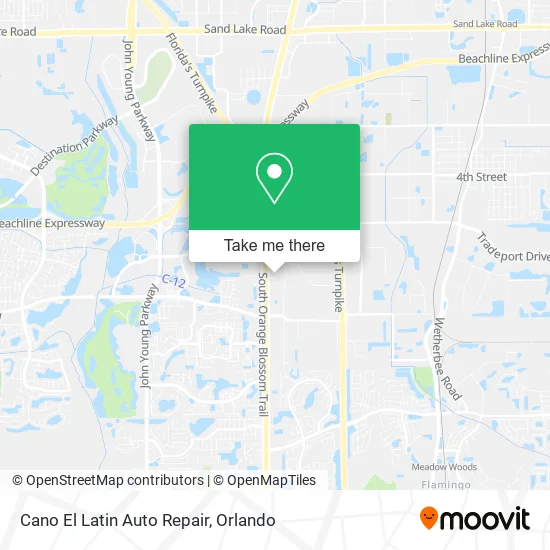 Mapa de Cano El Latin Auto Repair