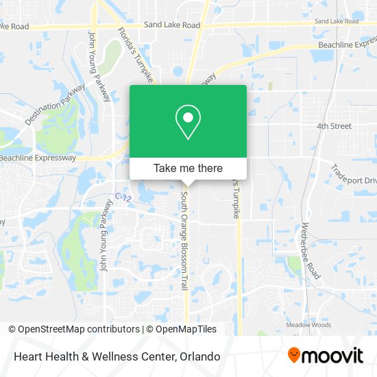 Mapa de Heart Health & Wellness Center