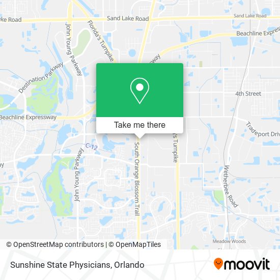 Mapa de Sunshine State Physicians