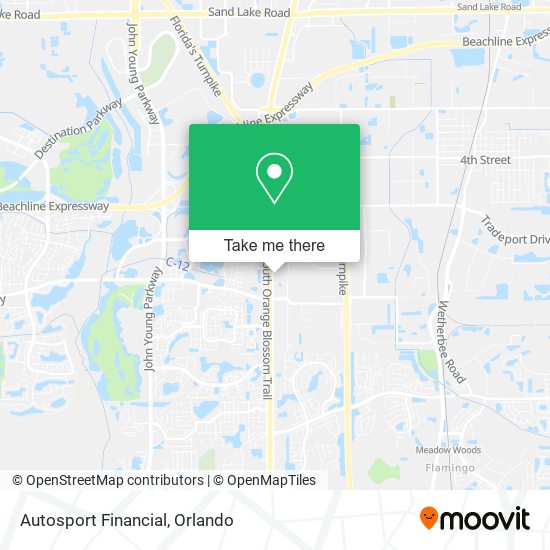 Autosport Financial map