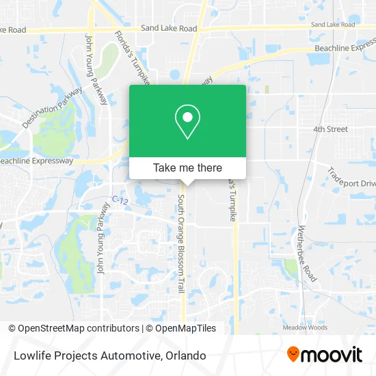 Mapa de Lowlife Projects Automotive