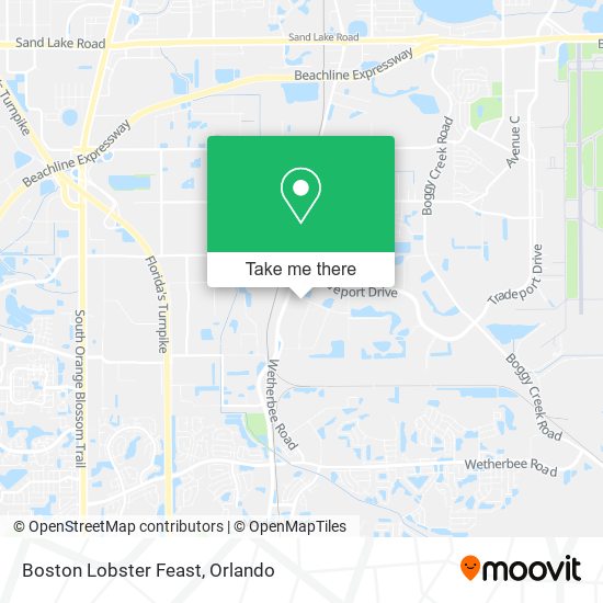 Mapa de Boston Lobster Feast