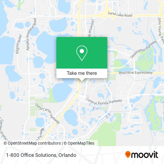 1-800 Office Solutions map