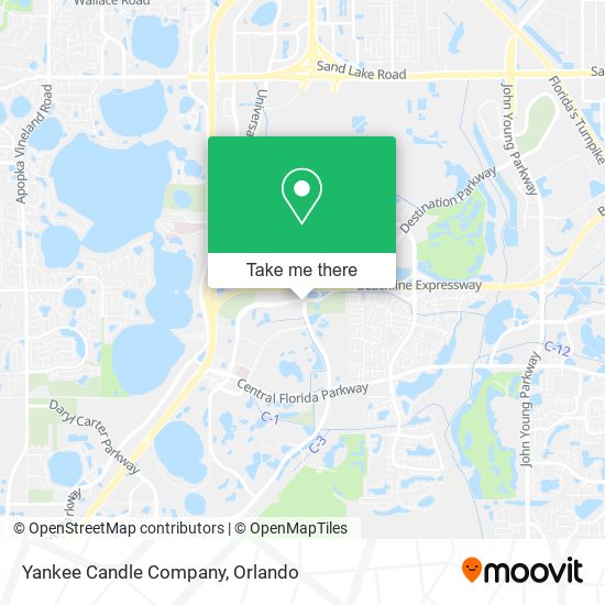 Yankee Candle Company map