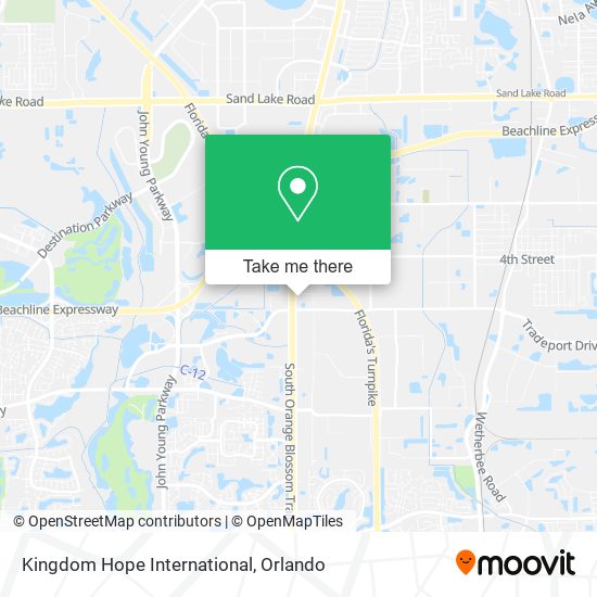 Kingdom Hope International map