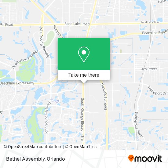 Bethel Assembly map