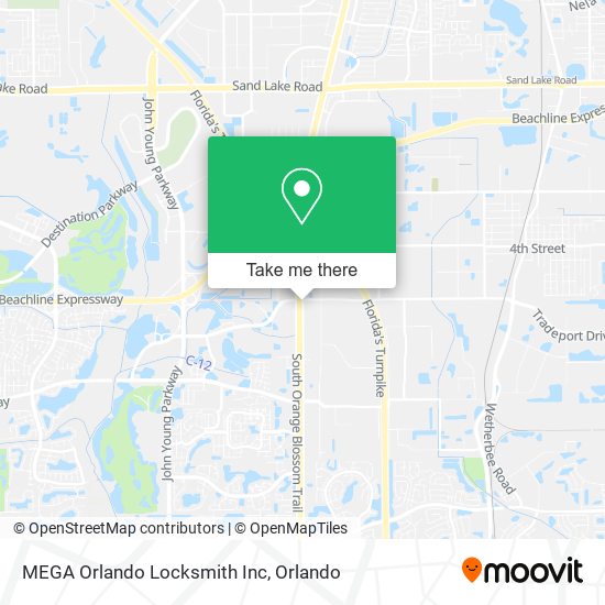 MEGA Orlando Locksmith Inc map