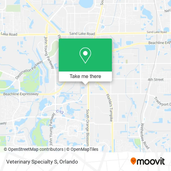 Mapa de Veterinary Specialty S