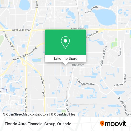 Mapa de Florida Auto Financial Group