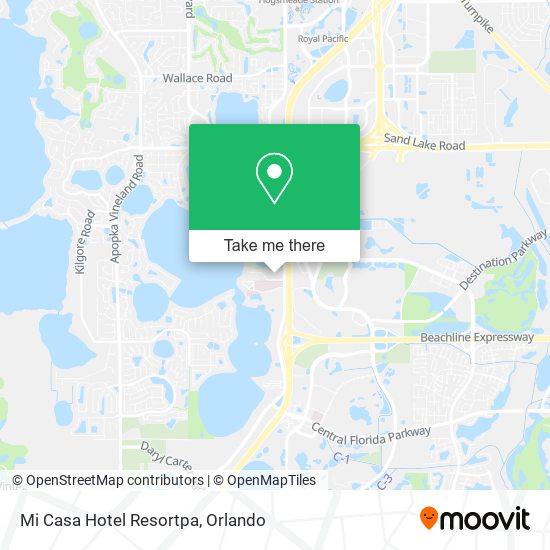 Mi Casa Hotel Resortpa map