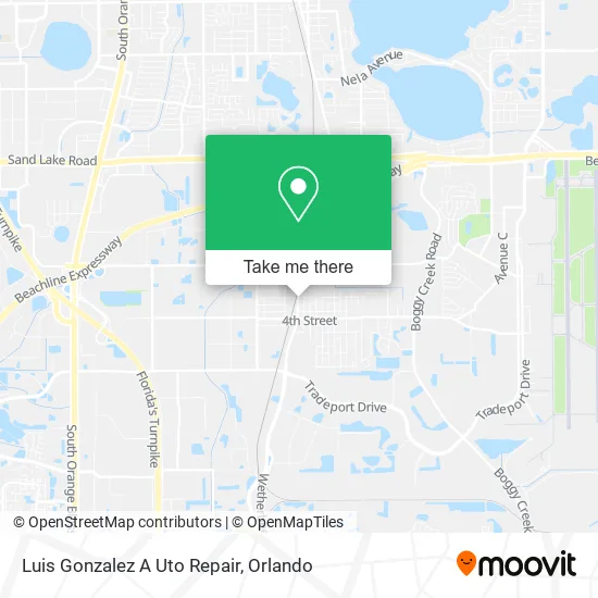 Mapa de Luis Gonzalez A Uto Repair