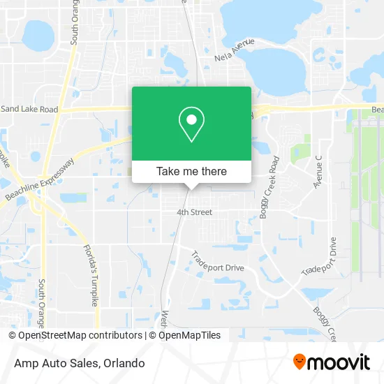 Mapa de Amp Auto Sales