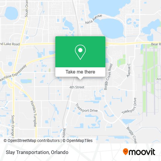 Slay Transportation map