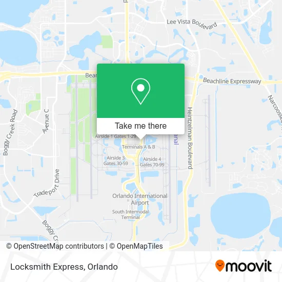Locksmith Express map