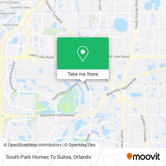 South Park Homes To Suites map