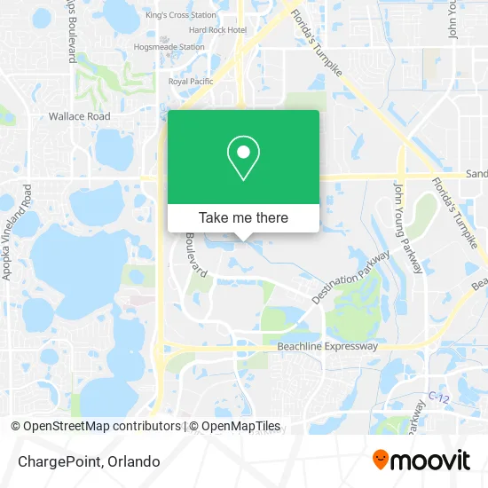 ChargePoint map