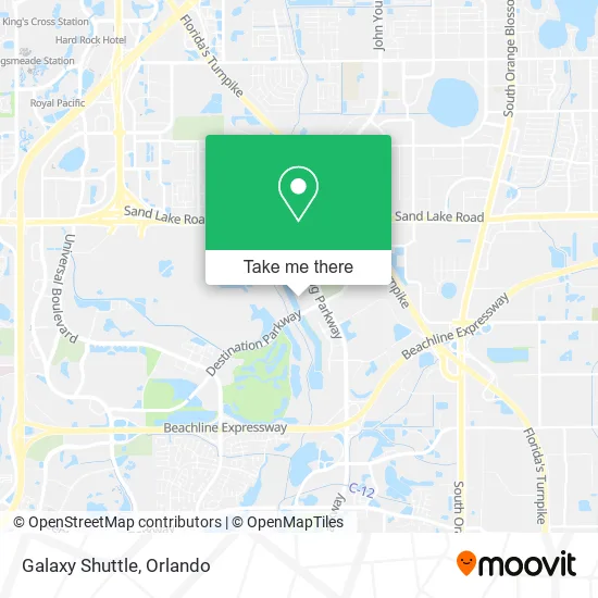 Mapa de Galaxy Shuttle