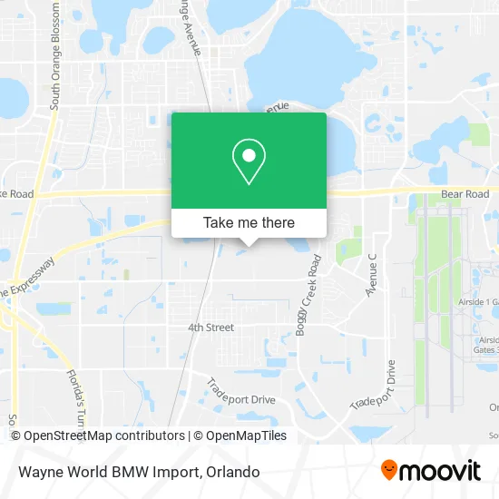 Wayne World BMW Import map