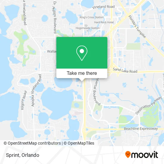 Mapa de Sprint