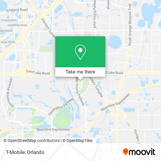 Mapa de T-Mobile