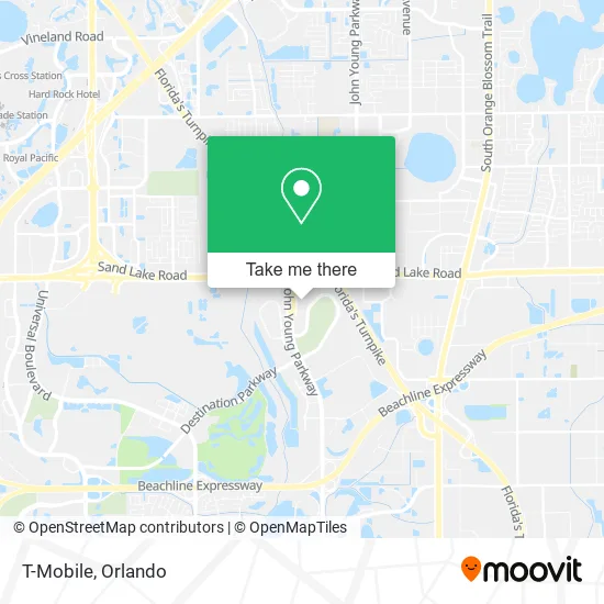 Mapa de T-Mobile