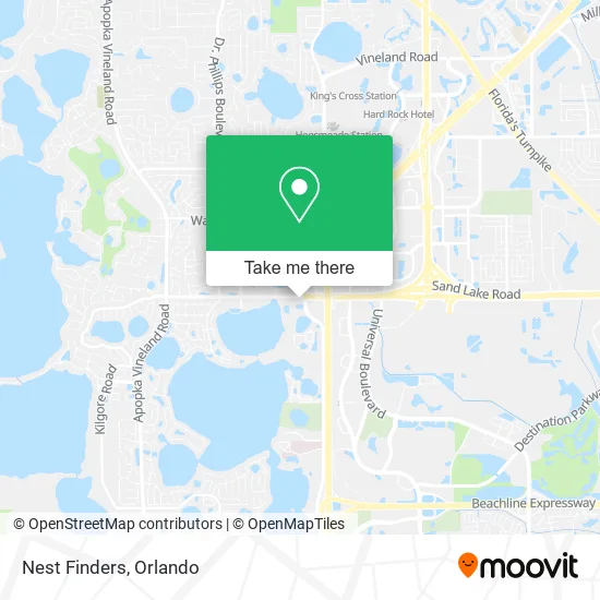 Nest Finders map