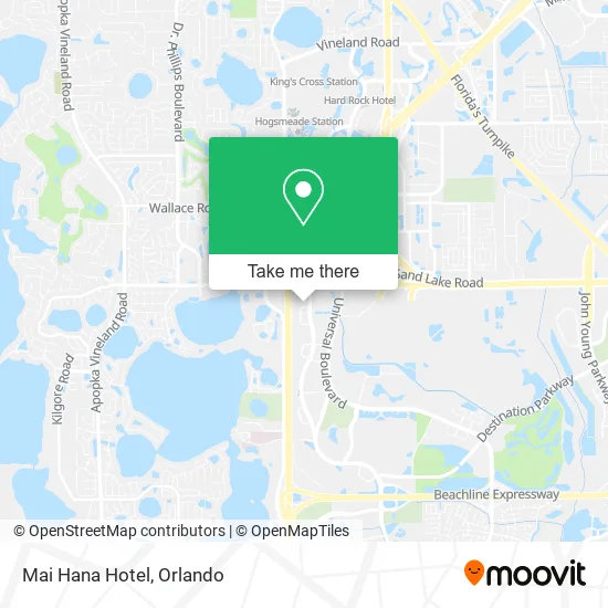 Mai Hana Hotel map
