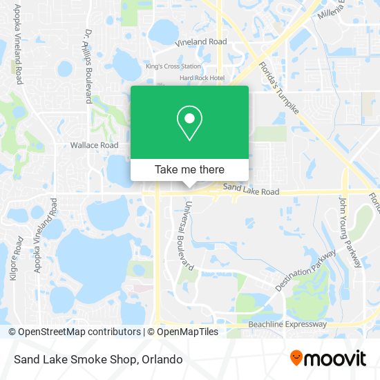 Mapa de Sand Lake Smoke Shop