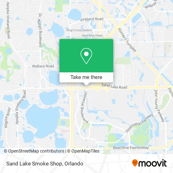 Sand Lake Smoke Shop map