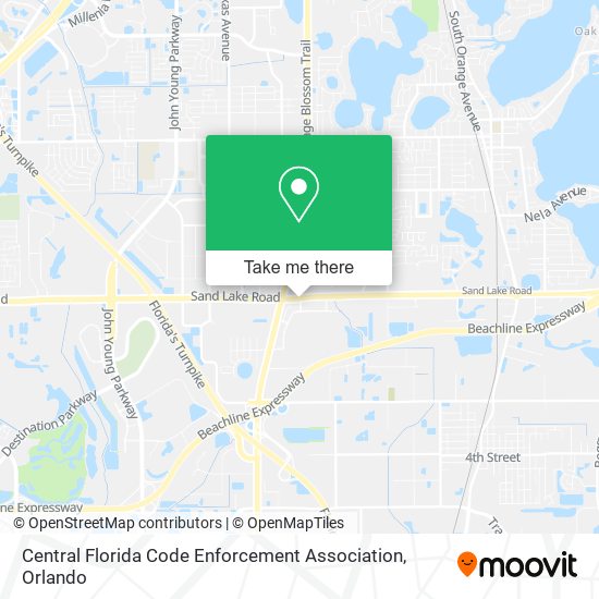 Mapa de Central Florida Code Enforcement Association