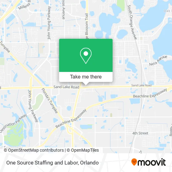 Mapa de One Source Staffing and Labor