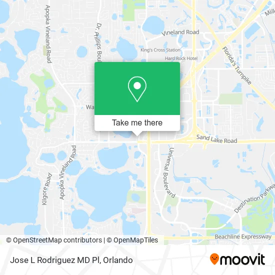 Jose L Rodriguez MD Pl map