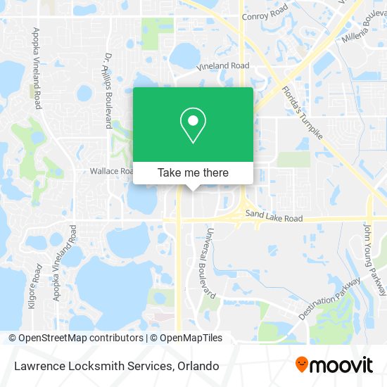 Mapa de Lawrence Locksmith Services