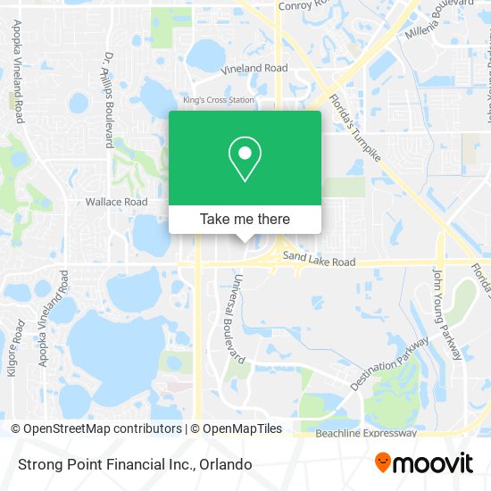 Strong Point Financial Inc. map