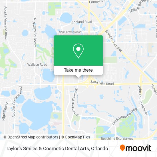 Taylor's Smiles & Cosmetic Dental Arts map