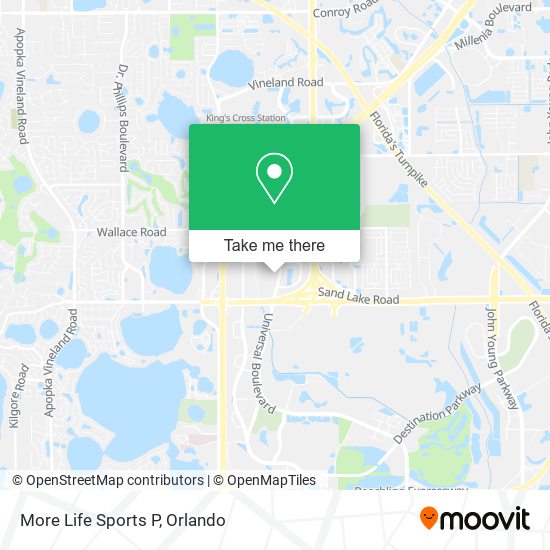 More Life Sports P map