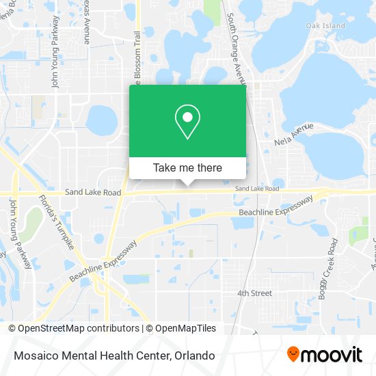 Mosaico Mental Health Center map