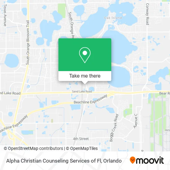 Alpha Christian Counseling Services of Fl map