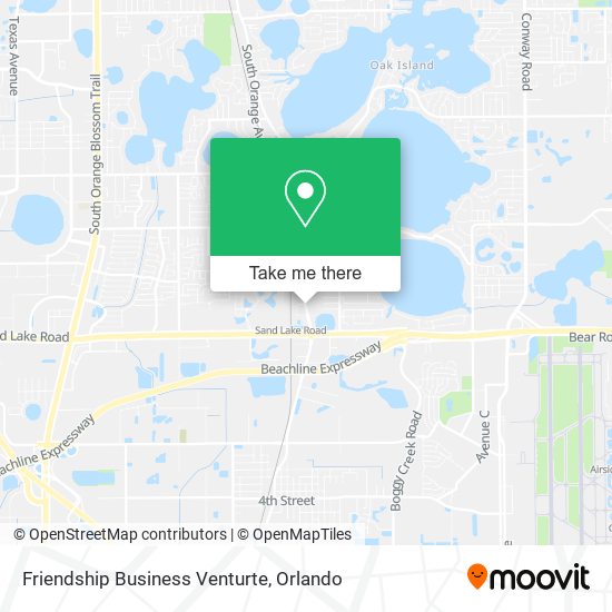 Friendship Business Venturte map