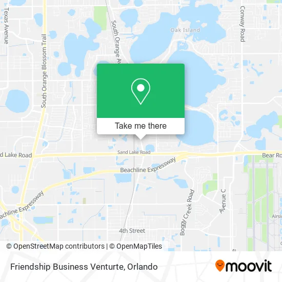Mapa de Friendship Business Venturte