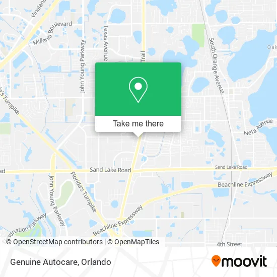 Genuine Autocare map
