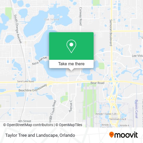Taylor Tree and Landscape map