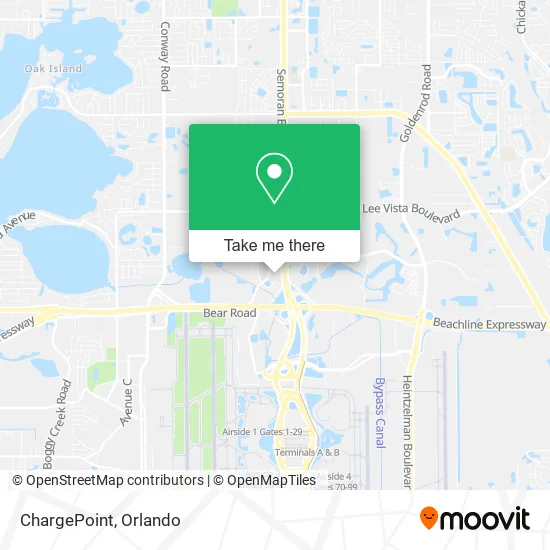 ChargePoint map