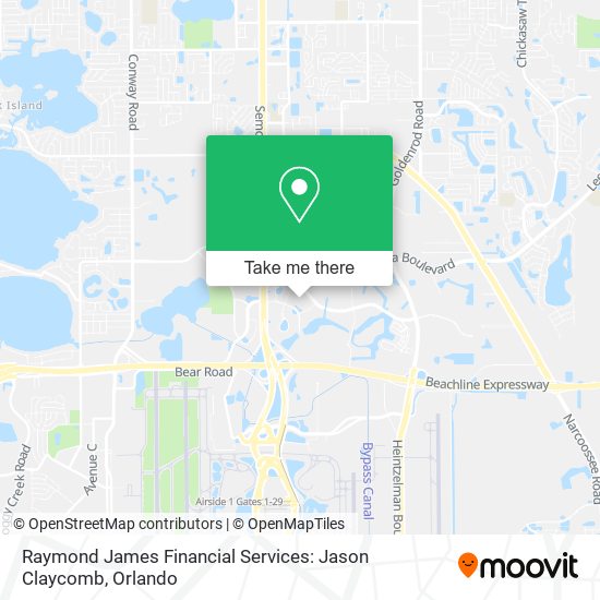 Raymond James Financial Services: Jason Claycomb map