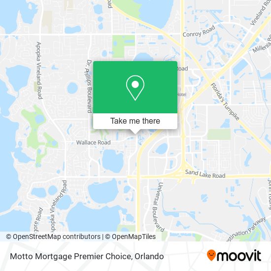 Motto Mortgage Premier Choice map